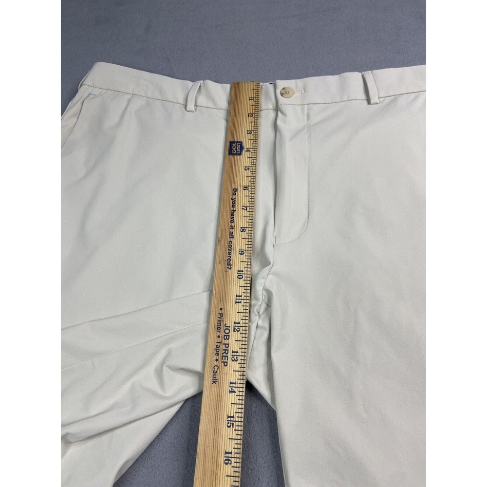 Peter Millar Crown Crafted Shorts Men 40 Beige Stealth Performance Golf Classic - Picture 8 of 9